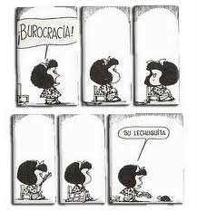 A Mafalda en su aniversario.